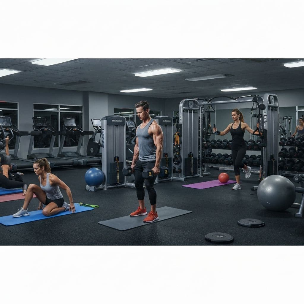 عرض الجيم + التغذية